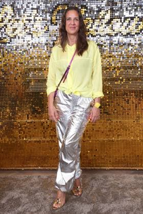 Dana Schweiger, Optiker Bode, mit 80 Filialen in Deutschland vertreten, feiert heute in Hamburg das 85. Firmenjubiläum mit einer großen Geburtstagsparty im Flagship-Store am Jungfernstieg, 21.6.2023 *** Dana Schweiger, Optiker Bode, represented with 80 stores in Germany, celebrates the 85th anniversary of the company today in Hamburg with a big birthday party at the flagship store on Jungfernstieg, 21 6 2023