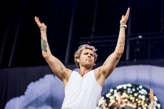 Christopher live at Tinderbox 2023, Odense, Denmark Odense, Denmark. 22nd, June 2023. The Danish pop singer and songwriter Christopher performs a live concert during the Danish music festival Tinderbox 2023 in Odense. Odense Denmark  Copyright: xGonzalesxPhoto LassexLagonix