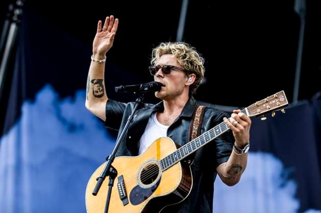 Christopher live at Tinderbox 2023, Odense, Denmark Odense, Denmark. 22nd, June 2023. The Danish pop singer and songwriter Christopher performs a live concert during the Danish music festival Tinderbox 2023 in Odense. Odense Denmark  Copyright: xGonzalesxPhoto LassexLagonix