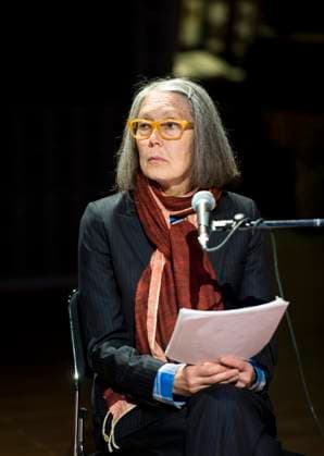 STOCKHOLM 2015 05 08 Canadian poet Anne Carson presents her performance Antigonick at Moderna museet STOCKHOLM SVERIGE ACE x10050x  Copyright: xPontusxLundahl TTx ANNE CARSON