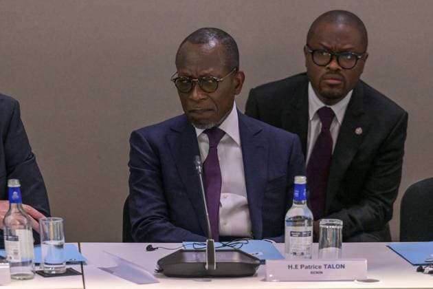 New Global Financing Pact Summit - Paris Benin president Patrice Talon attends a session of ?New Global Financing Pact? summit, at Palais Brognart, in Paris, France, on June 22, 2023. Photo by Ammar Abd Rabbo ABACAPRESS.COM Paris France  Copyright: xAbdxRabboxAmmar ABACAx 858024_031 AbdxRabboxAmmar ABACAx 858024_031