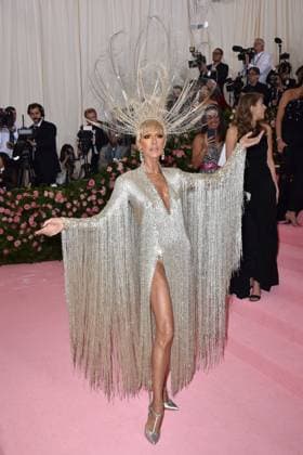 The 2019 Met Gala Celebrating Camp: Notes On Fashion Celine Dion attends The 2019 Met Gala Celebrating Camp: Notes On Fashion at The Metropolitan Museum of Art on May 06, 2019 in New York City. Photo by Lionel Hahn ABACAPRESS.COM New York New York  Copyright: xHahnxLionel ABACAx 681713_113 HahnxLionel ABACAx 681713_113