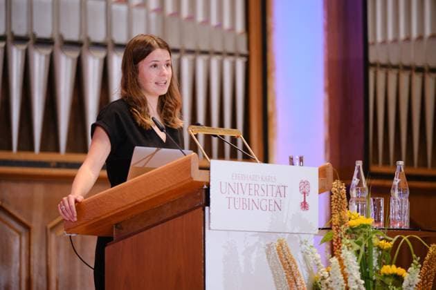 News Themen der Woche KW25 Tuebingen Luisa Neubauer, Tuebingen, 22.06.2023 Luisa Neubauer haelt die Mediendozentur 2023 in der Neuen Aula. Tuebingen, 22.06.2023 *** Tuebingen Luisa Neubauer, Tuebingen, 22 06 2023 Luisa Neubauer holds the 2023 Media Lecture in the New Auditorium Tuebingen, 22 06 2023 Copyright: xEibner-Pressefoto ThomasxDingesx EP_TDS