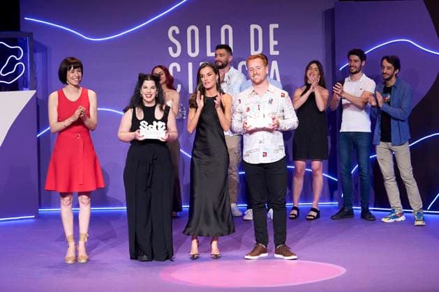 23-06-2023 Madrid Queen Letizi and the Minister of Science, Diana Morant, at the national scientific monologues, Only Science, final organized by the Spanish Foundation for Science and Technology at the circle of Fine Arts in Madrid. No Spain Â  Copyright: xPPEx