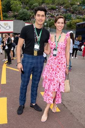 F1 Grand Prix of Monaco Henry Golding and wife Liv Lo attend the F1 Grand Prix of Monaco on May 26, 2019 in Monte-Carlo, Monaco. Photo by David Niviere ABACAPRESS.COM CANNES France  Copyright: xNivierexDavid ABACAPRESS.COMx 684875_164 NivierexDavid ABACAPRESS.COMx 684875_164