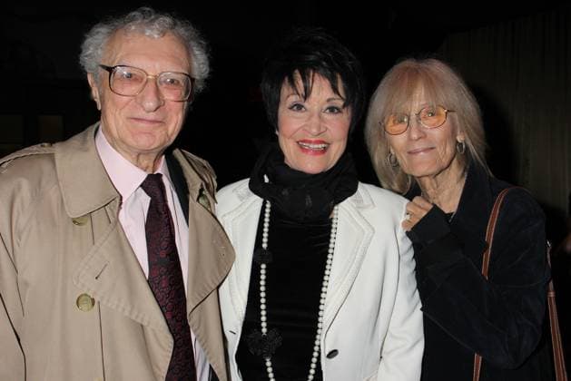 **FILE PHOTO** Sheldon Hamrick Has Passed Away. Sheldon Harnick, Chita Rivera and wife Margery Gray Harnick attend the Fred Ebb Foundation s 10th Annual Fred Ebb Award for Musical Theatre Songwriting presented to Chris Miller and Nathan Tysen in the Roundabout Theatre Company s Penthouse Lounge at The American Airlines Theater in New York City on December 1, 2014. Photo Copyright: xx