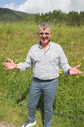 ORF Wenn die Musi spielt . Sänger Semino Rossi am Rande von Proben zum Musik Open Air Wenn die Musi spielt am 23.06.2023 in Bad Kleinkirchheim. 20230623SBK0078