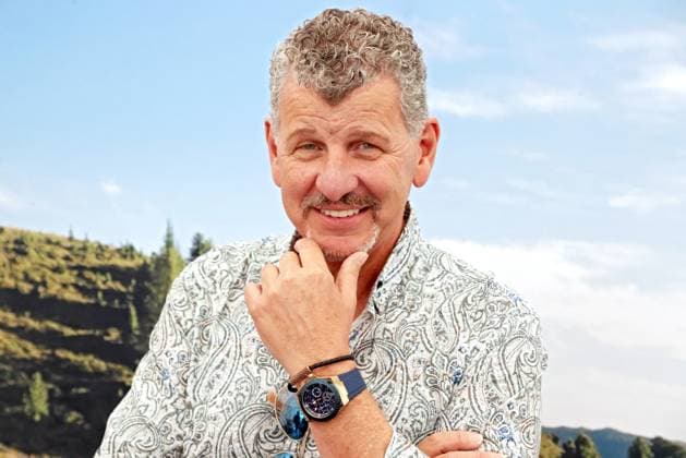 ORF Wenn die Musi spielt . Sänger Semino Rossi am Rande von Proben zum Musik Open Air Wenn die Musi spielt am 23.06.2023 in Bad Kleinkirchheim. 20230623SBK0011