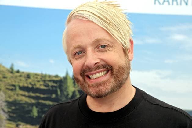ORF Wenn die Musi spielt . Sänger Ross Antony am Rande von Proben zum Musik Open Air Wenn die Musi spielt am 23.06.2023 in Bad Kleinkirchheim. 20230623SBK0057