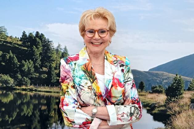 ORF Wenn die Musi spielt . Sängerin Peggy March am Rande von Proben zum Musik Open Air Wenn die Musi spielt am 23.06.2023 in Bad Kleinkirchheim. 20230623SBK0032