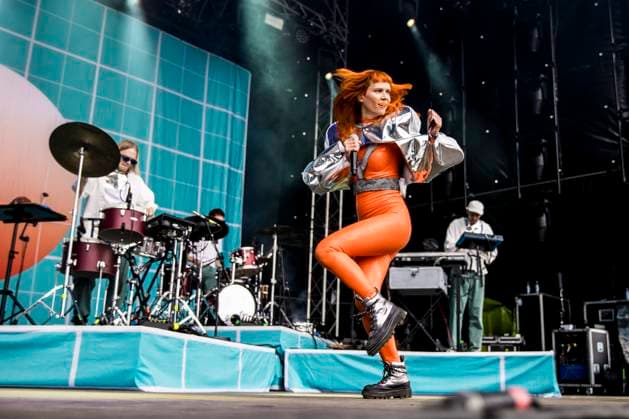 Oh Land live at Tinderbox 2023, Odense, Denmark Odense, Denmark. 24th, June 2023. The Danish singer and songwriter Oh Land performs a live concert during the Danish music festival Tinderbox 2023 in Odense. Odense Denmark  Copyright: xGonzalesxPhoto LassexLagonix