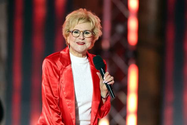 ORF Wenn die Musi spielt . Sängerin Peggy March wärhend Proben zum Musik Open Air Wenn die Musi spielt am 23.06.2023 in Bad Kleinkirchheim. 20230623SBK0112
