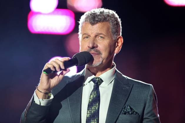 ORF Wenn die Musi spielt . Sänger Semino Rossi wärhend Proben zum Musik Open Air Wenn die Musi spielt am 23.06.2023 in Bad Kleinkirchheim. 20230623SBK0128