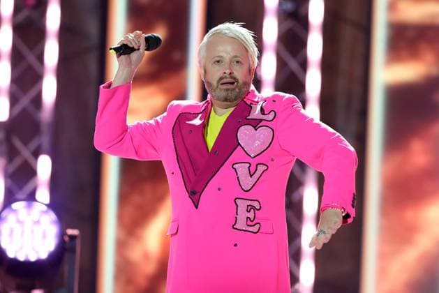 ORF Wenn die Musi spielt . Sänger Ross Antony wärhend Proben zum Musik Open Air Wenn die Musi spielt am 23.06.2023 in Bad Kleinkirchheim. 20230623SBK0147