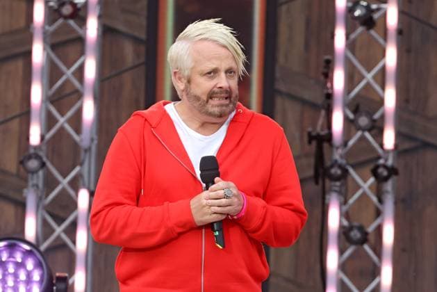 ORF Wenn die Musi spielt . Sänger Ross Antony wärhend Proben zum Musik Open Air Wenn die Musi spielt am 23.06.2023 in Bad Kleinkirchheim. 20230623SBK0266