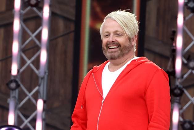 ORF Wenn die Musi spielt . Sänger Ross Antony wärhend Proben zum Musik Open Air Wenn die Musi spielt am 23.06.2023 in Bad Kleinkirchheim. 20230623SBK0268