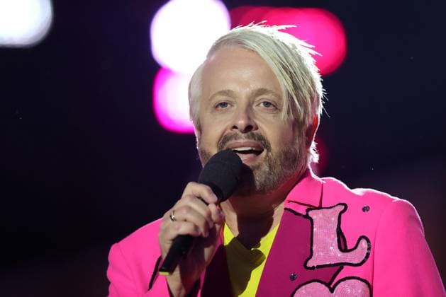 ORF Wenn die Musi spielt . Sänger Ross Antony wärhend Proben zum Musik Open Air Wenn die Musi spielt am 23.06.2023 in Bad Kleinkirchheim. 20230623SBK0143