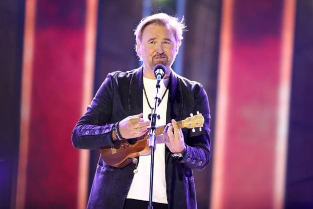 ORF Wenn die Musi spielt . Sänger Nik P. wärhend Proben zum Musik Open Air Wenn die Musi spielt am 23.06.2023 in Bad Kleinkirchheim. 20230623SBK0090