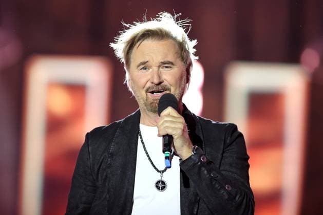 ORF Wenn die Musi spielt . Sänger Nik P. wärhend Proben zum Musik Open Air Wenn die Musi spielt am 23.06.2023 in Bad Kleinkirchheim. 20230623SBK0085