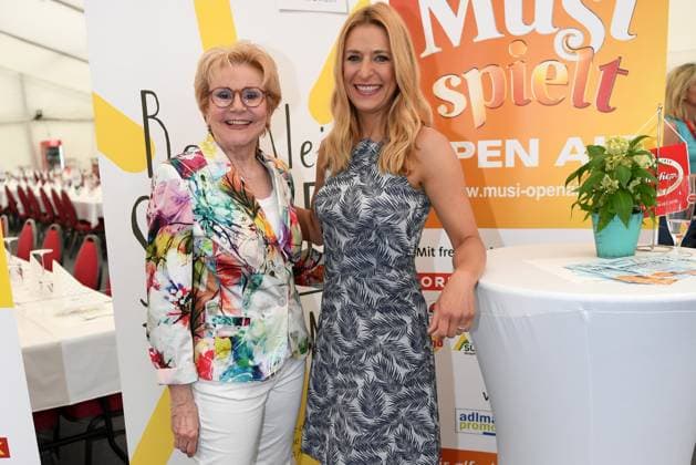 24.06.2023 - Bad Kleinkirchheim St. Oswald am Hoferriegel in Österreich (AUT) Pressekonferenz, Wenn die Musi spielt Open Air 2023 - Peggy March, Stefanie Hertel,