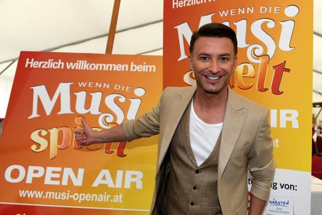 24.06.2023 - Bad Kleinkirchheim St. Oswald am Hoferriegel in Österreich (AUT) Pressekonferenz, Wenn die Musi spielt Open Air 2023 - Marco Ventre,