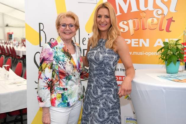 24.06.2023 - Bad Kleinkirchheim St. Oswald am Hoferriegel in Österreich (AUT) Pressekonferenz, Wenn die Musi spielt Open Air 2023 - Peggy March, Stefanie Hertel,