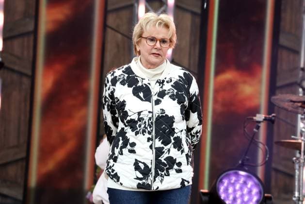 ORF Wenn die Musi spielt . Sängerin Peggy March wärhend Proben zum Musik Open Air Wenn die Musi spielt am 23.06.2023 in Bad Kleinkirchheim. 20230623SBK0371