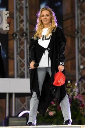 24.06.2023 - Bad Kleinkirchheim St. Oswald am Hoferriegel in Österreich (AUT) - Proben Wenn die Musi spielt Open Air 2023 - Melissa Naschenweng,
