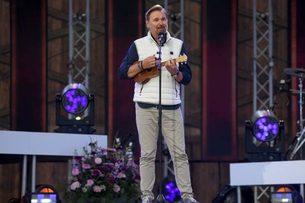 24.06.2023 - Bad Kleinkirchheim St. Oswald am Hoferriegel in Österreich (AUT) - Proben Wenn die Musi spielt Open Air 2023 - Nik P.,
