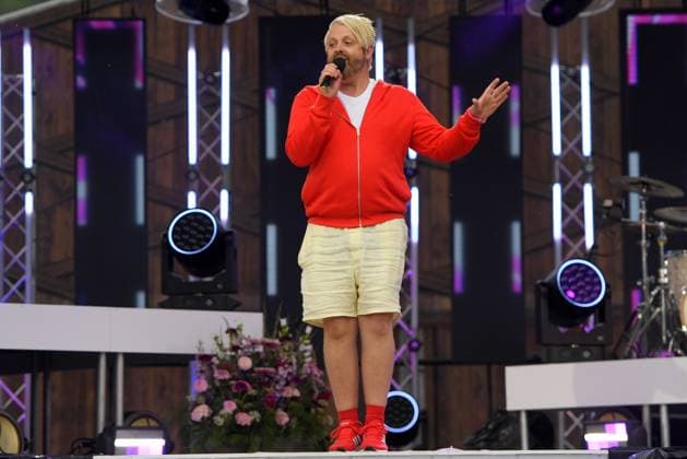24.06.2023 - Bad Kleinkirchheim St. Oswald am Hoferriegel in Österreich (AUT) - Proben Wenn die Musi spielt Open Air 2023 - Ross Antony,