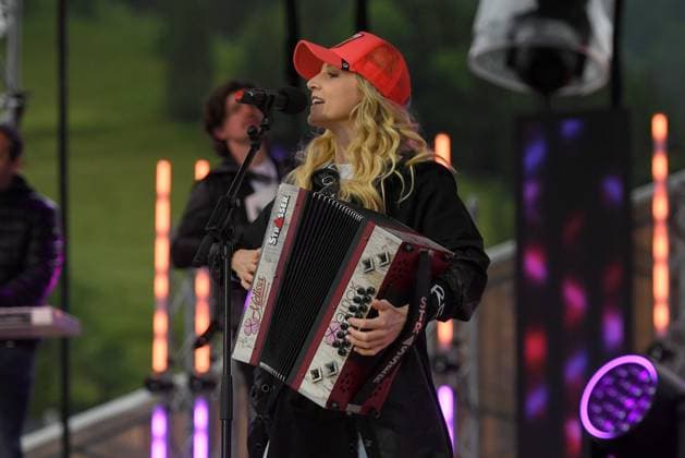 24.06.2023 - Bad Kleinkirchheim St. Oswald am Hoferriegel in Österreich (AUT) - Proben Wenn die Musi spielt Open Air 2023 - Melissa Naschenweng,