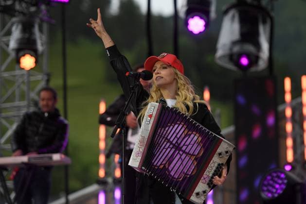 24.06.2023 - Bad Kleinkirchheim St. Oswald am Hoferriegel in Österreich (AUT) - Proben Wenn die Musi spielt Open Air 2023 - Melissa Naschenweng,
