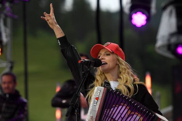 24.06.2023 - Bad Kleinkirchheim St. Oswald am Hoferriegel in Österreich (AUT) - Proben Wenn die Musi spielt Open Air 2023 - Melissa Naschenweng,