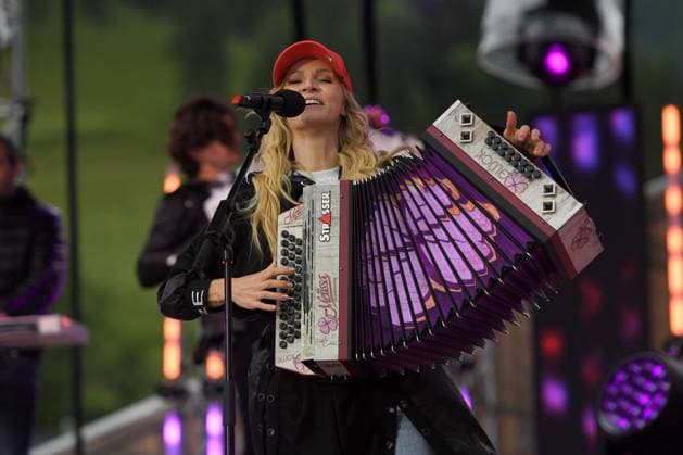24.06.2023 - Bad Kleinkirchheim St. Oswald am Hoferriegel in Österreich (AUT) - Proben Wenn die Musi spielt Open Air 2023 - Melissa Naschenweng,