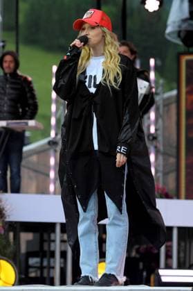 24.06.2023 - Bad Kleinkirchheim St. Oswald am Hoferriegel in Österreich (AUT) - Proben Wenn die Musi spielt Open Air 2023 - Melissa Naschenweng,