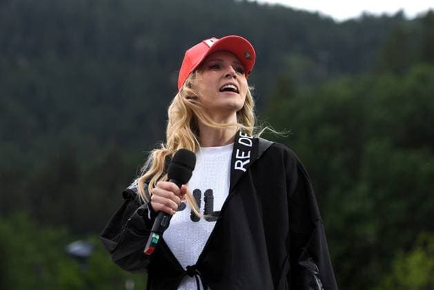 24.06.2023 - Bad Kleinkirchheim St. Oswald am Hoferriegel in Österreich (AUT) - Proben Wenn die Musi spielt Open Air 2023 - Melissa Naschenweng,