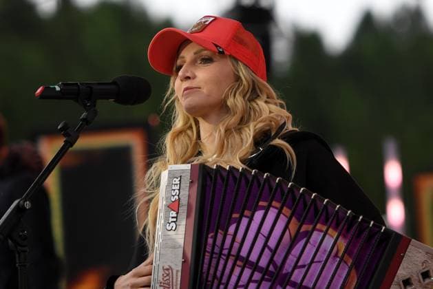 24.06.2023 - Bad Kleinkirchheim St. Oswald am Hoferriegel in Österreich (AUT) - Proben Wenn die Musi spielt Open Air 2023 - Melissa Naschenweng,