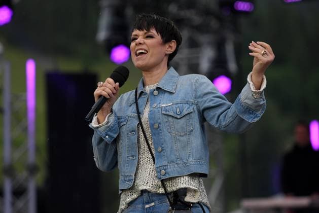 24.06.2023 - Bad Kleinkirchheim St. Oswald am Hoferriegel in Österreich (AUT) - Proben Wenn die Musi spielt Open Air 2023 - Francine Jordi,