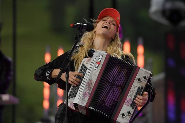 24.06.2023 - Bad Kleinkirchheim St. Oswald am Hoferriegel in Österreich (AUT) - Proben Wenn die Musi spielt Open Air 2023 - Melissa Naschenweng,