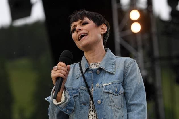 24.06.2023 - Bad Kleinkirchheim St. Oswald am Hoferriegel in Österreich (AUT) - Proben Wenn die Musi spielt Open Air 2023 - Francine Jordi,