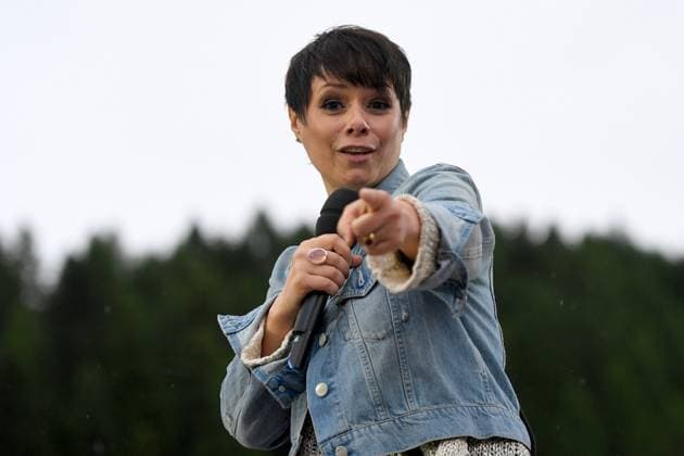 24.06.2023 - Bad Kleinkirchheim St. Oswald am Hoferriegel in Österreich (AUT) - Proben Wenn die Musi spielt Open Air 2023 - Francine Jordi,