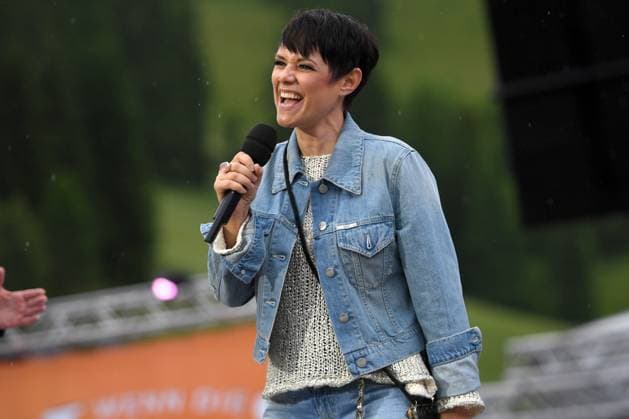 24.06.2023 - Bad Kleinkirchheim St. Oswald am Hoferriegel in Österreich (AUT) - Proben Wenn die Musi spielt Open Air 2023 - Francine Jordi,