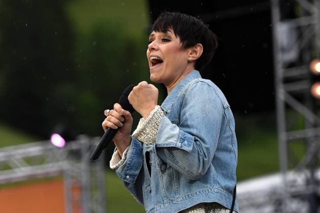 24.06.2023 - Bad Kleinkirchheim St. Oswald am Hoferriegel in Österreich (AUT) - Proben Wenn die Musi spielt Open Air 2023 - Francine Jordi,