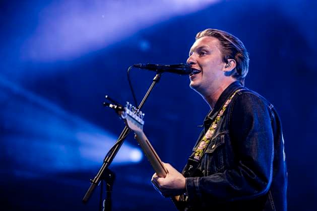 George Ezra live at Tinderbox 2023, Odense, Denmark Odense, Denmark. 24th, June 2023. The English singer, songwriter and musician George Ezra performs a live concert during the Danish music festival Tinderbox 2023 in Odense. Odense Denmark  Copyright: xGonzalesxPhoto LassexLagonix
