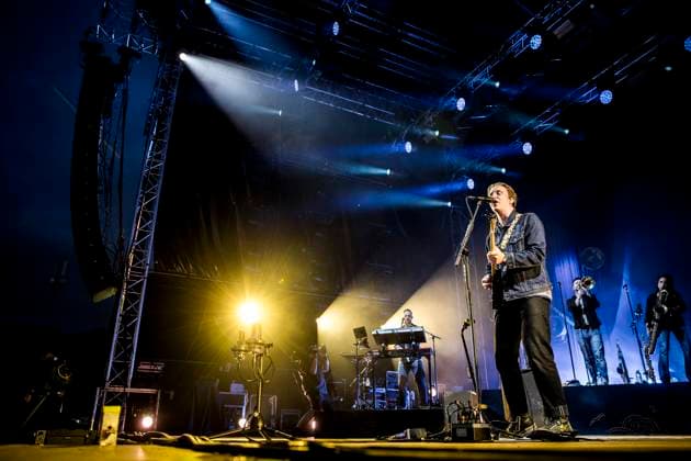 George Ezra live at Tinderbox 2023, Odense, Denmark Odense, Denmark. 24th, June 2023. The English singer, songwriter and musician George Ezra performs a live concert during the Danish music festival Tinderbox 2023 in Odense. Odense Denmark  Copyright: xGonzalesxPhoto LassexLagonix