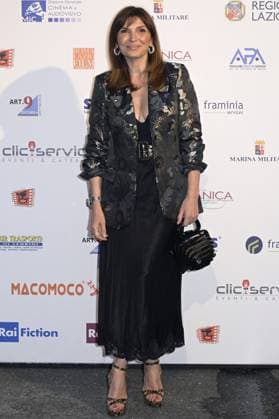 Mc Rome 24 06 2023 red carpet Pellicola d™Oro 2023 photo Mario Cartelli Image in photo Maria Pia Calzone