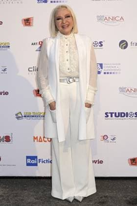 Mc Rome 24 06 2023 red carpet Pellicola d™Oro 2023 photo Mario Cartelli Image in the photo Eleonora Giorgi