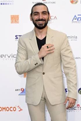 Mc Rome 24 06 2023 red carpet Pellicola d™Oro 2023 photo Mario Cartelli Image in photo Lucio Provenza