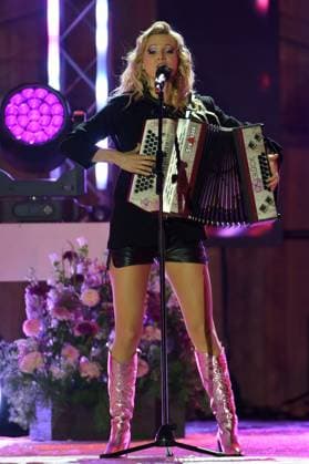24.06.2023 - Bad Kleinkirchheim St. Oswald am Hoferriegel in Österreich (AUT) - Wenn die Musi spielt Open Air 2023 - Melissa Naschenweng,