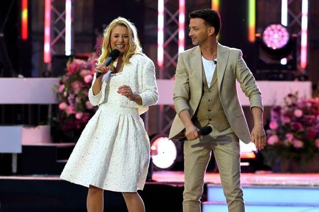 24.06.2023 - Bad Kleinkirchheim St. Oswald am Hoferriegel in Österreich (AUT) - Wenn die Musi spielt Open Air 2023 - Stefanie Hertel und Marco Ventre,